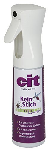 Kerbl KeinStich forte Insekten- und Zeckenschutz | 300 ml, tropentaugliches Schutzspray, wirkt bis zu 8 Stunden, dermatologisch geprüft