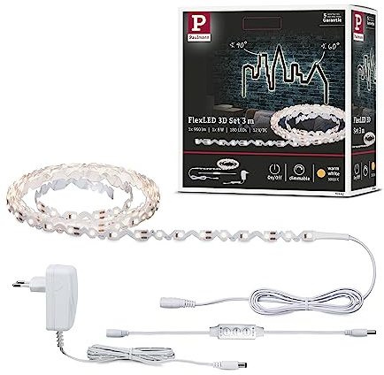 Paulmann 789.62 FlexLED 3D Basisset 3m Warmweiß Leuchtschrift selber machen