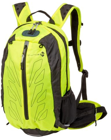 M-Wave Fahrradrucksack Rough Ride Back Neongelb 15l Bike Rucksack Fahrrad