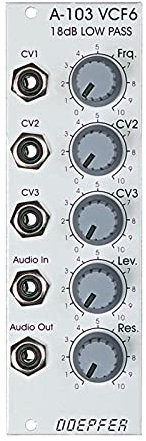 Doepfer A-103 18dB Low Pass Filter - Filter Modular Synthesizer