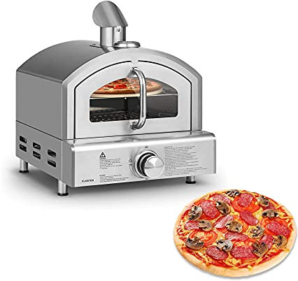 WXHN Forno per Pizza a Gas da 3,8 kw, Forno per Pizza Barbecue, Pietra per Pizza, Forno per Pizza all'aperto, Barbecue e Fumatori all'aperto, bombola del Gas, Forno per Pizza in Pietra