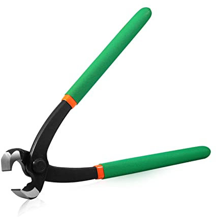 SPEEDWOX 9 Inches Ear Clamp Plier, Single Ear Hose Clamp Pliers, Stepless Clamp Pliers, Ear Clamp Pincer Tool for Securing Pipe Hoses and Automotive Use (Front Jaw Only)