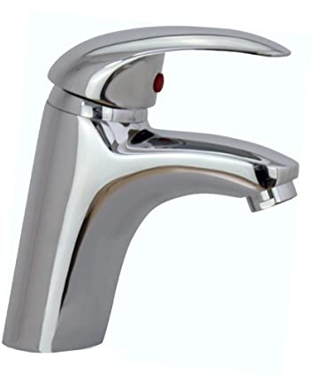 Kippen 5081 - Rubinetto Miscelatore per Lavabo in Ottone Cromato