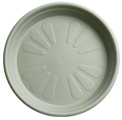 Elho Universal Saucer Round 40 - Sottovaso per Interno Esterno Accessori - Ø 40.0 x H 5.8 cm - Verde/Verde Timo