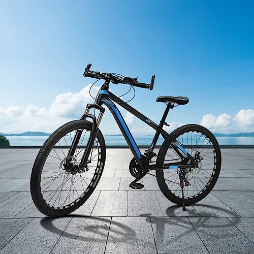 26 Zoll Mountainbike Scheibenbremse 21 Gang-Schaltung Fahrrad für Mädchen Jungen Herren und Damen den Freizeit- oder Trainingsgebrauch auf Straßen wie Städten Parks Gehwegen Stränden Radwegen Schotter