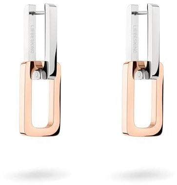 LIEBESKIND BERLIN Damen Schmuck – Eine tolle Kollektion aus Ohrringen, Ketten und Armbändern mit coolen Link-Chain Details aus Edelstahl - Moderne, alltagstaugliche Styles