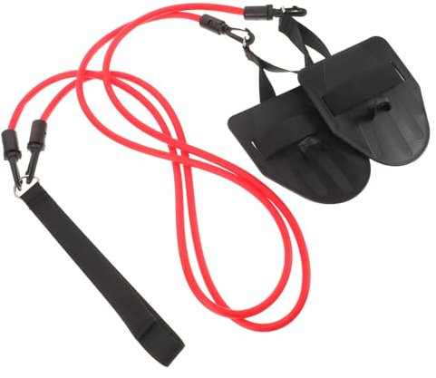 BCOATH Schwimmwiderstandsband Mit Neopren-schwimmgurt Für Training Verstellbarer Schwimmtrainer Mit Elastischer Leine Für Pool-übungen