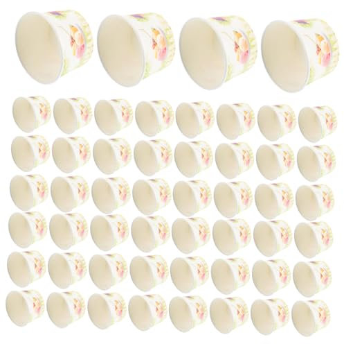 Baluue Copas Helado 100ml 100 Unidades Desechables Para Helado Pudín Gelatina Fácil De Escribir Información Ideal Para Fiestas