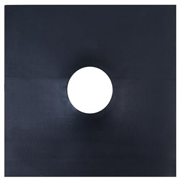 KU-50 14,5 x 14,5 cm Flexibel Rohrdichtkragen EPDM-Gummi für Rohre und Kabel mit einem Durchmesser von 50 - 90 mm Rohrmanschette Dachdurchführung