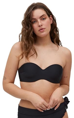 YSABEL MORA 83058-D - Top Copa D Bandeau Negro Mujer Color: Negro Talla: 90