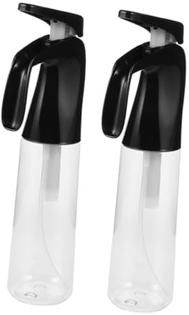 2pcs Continuous Spray Bottle For Hair 200ml Mister Spray Bottles For Cleaning Empty Fine Water Mist Sprayer For Hairstyling Plant Garden Curly Hair