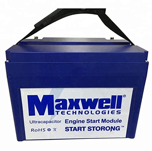 Maxwell 16V 500F Superkondensator Starthilfe | Ohne Batterie | 15 Jahre/1 Mio. Zyklen | Für 12V-Fahrzeuge bis 16.0L | Audio-Verstärker