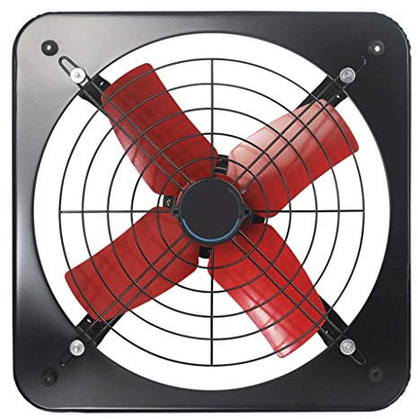 RWSXY Ventilatore di Scarico per Finestra, Ventilatore di Ventilazione per Cucina, Silenzioso, Rotondo, Ventilatore di Scarico cilindrico, Ventilatore di Scarico per fuliggine