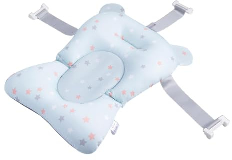 Babys Badekissen Aus Baumwollfaser Universell Für Alle Badewannen Für 0-12 Monate | Baby Badewanne Einsatz Badewanneneinsatz Faltbare Babybadewanne Badesitz Neugeborenen Badewanne Pad