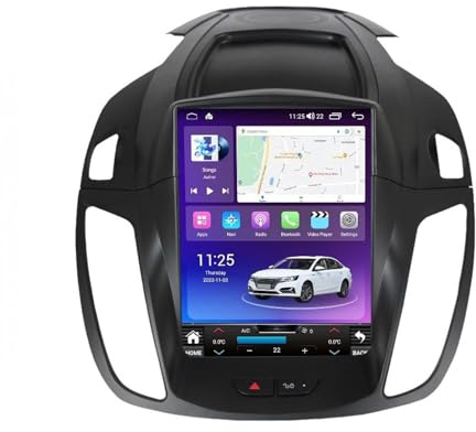 Autoradio per Ford Kuga 2 Escape 3 2013-2018,Android 15 Car Radio 9.7 pollici IPS Schermo tattile con CarPlay Android Auto Bluetooth WIFI GPS FM RDS Comandi al Volante(H6 6G+128G)