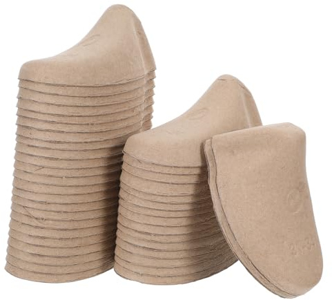 Healeved 20pcs Todder Shoe Tree Stretcher Inserts - Paper Shoe Shaper Inserts - Boots Shaper Keeper Holder for Little Boys and Girls Sneakers Boot