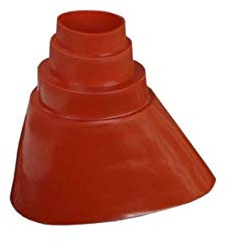 Manchon étanche Caoutchouc Rouge Brique pour Tuile Malléable