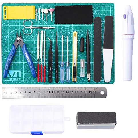 NB Gundam modello di strumenti di costruzione kit di gioco di artigianato 26 pezzi modello di Hobby Assemblare l'edificio per la riparazione e il fissaggio