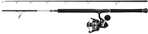Penn Pursuit IV Bootsrute und Rolle Combo – Salzwasserboot oder Kajak Angelsetup – Dorsch, Barsch, Lippfisch, Rochen, Plattfisch