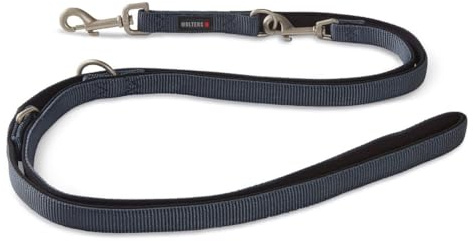 Wolters Führleine Professional Comfort, Farbe:Graphit/schwarz, Größe:S 300 cm x 10 mm (extra lang)