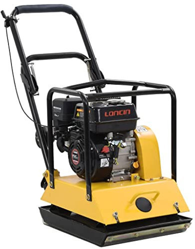 Meubles Home Tools Compacteur vibrant plaque 196 CC 85 kg 15,5 Kn
