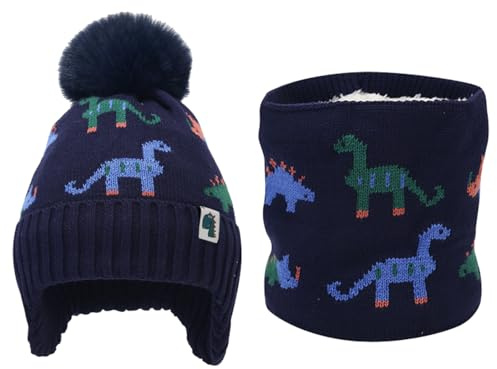 DKDDSSS Barnscarf babyhalsduk, mössa och halsduk, barnmössa och halsvärmare, vintermössa, barnhatt, vintermössa för barn, Svart, one size