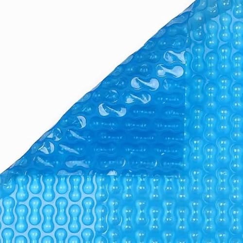 Geobubble 600 Micron Light Blue Swimming Pool Solar Covers - Various Sizes (Blue, 30ft x 15ft)