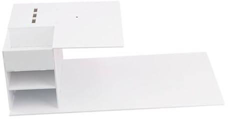 CLISPEED Wimpernverlängerung Acryl U-förmiger Werkzeugständer Pinzettenhalter Kosmetikliege Organizer Ablage Für Schönheitsstudio