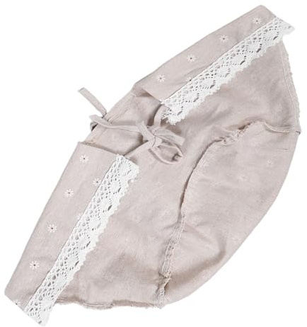 Toyvian Forro De Tela Lavable para Cestas De Mimbre Y Alambre Revestimiento Reutilizable con DiseñO Bohemio Y RúStico Forros para Cesta De Picnic Y Almacenamiento De 19.68X9.44X7.48In