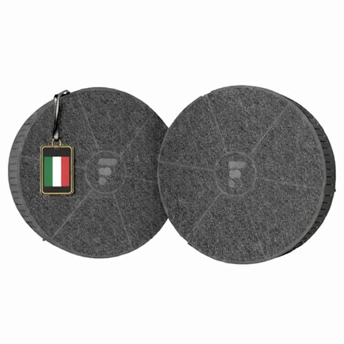 ELICA CFC0038668 - FILTRO IN CARBONE PER CAPPA ASPIRANTE (SET DI 2) Compatibile con Elica 35CC, 70CC, Acuta, Amelie, Barre, Box In Lux, L'Essenza, Shire, Elite, Stripe, Ascent e Amelié!