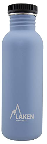 Laken Sehr Robuste Edelstahlflasche Blau Unisex-Botella de Acero Inoxidable Muy Resistente para Adultos, 0,75 L, Azul, 0.75, 0,75