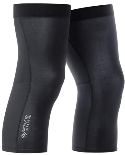 GOREWEAR Shield WINDSTOPPER® Ginocchiere, Black, M-L