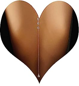 Sttiafay strass dos chaîne collier or toile de fond Y-collier longue chaîne dos collier mariée mariage bijoux pour femmes, strass