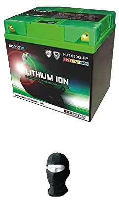 Compatible con Harley Davidson FLHX Street Glide 1584 2007-2012 BATERIA DE Litio BATERIAS SKYRICH para Moto Scooter 66X123X163-POS DX Recargable 12V 96WH 480A ESPECIFICACION