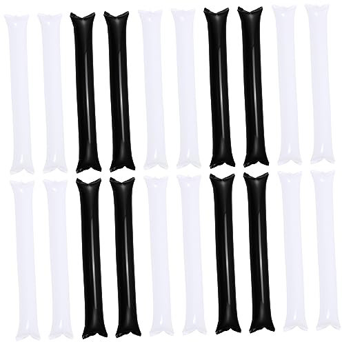 Milisten 48stücke Aufblasbare Jubelstäbe Dicke Cheerleading Sticks Für Sportveranstaltungen Partys Und Konzerte Leicht Transportierbar Langlebig Fans Und Je