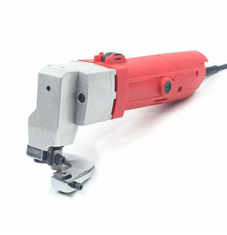 Elektroschere 220V: Leistungsstarke Metallschere für Karosserie, Metallverarbeitung und Heimwerkstatt, Schneidet Stahl bis 2,5 mm, Aluminium bis 3 mm