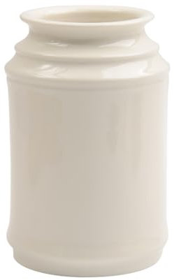 Recipientes para Utensilios Soporte for utensilios for encimera de cocina, organizador de utensilios de cerámica for encimera, vajilla blanca vintage, tarro de almacenamiento, cuchara, soporte for pal