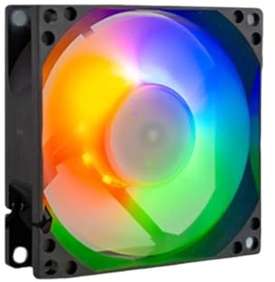 PC Computer Chassis Cooling Fan Low Noise Energy ARGB 5V 3Pin For PC Gaming Console Cooling Fan Heat Dissipation Low Noise Office Computer