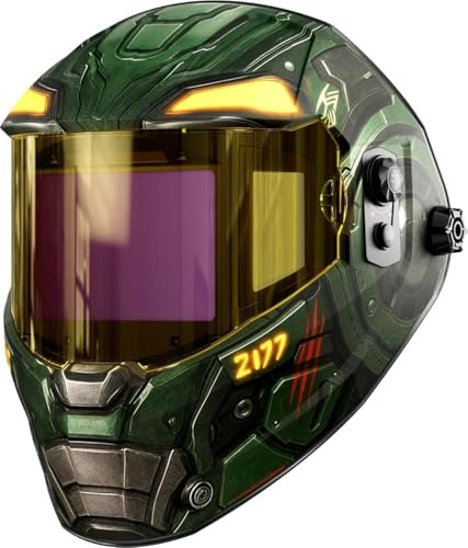 ANDELI Welding Mask Auto Darkening, 7.2x3.2 Digital Filter True Color