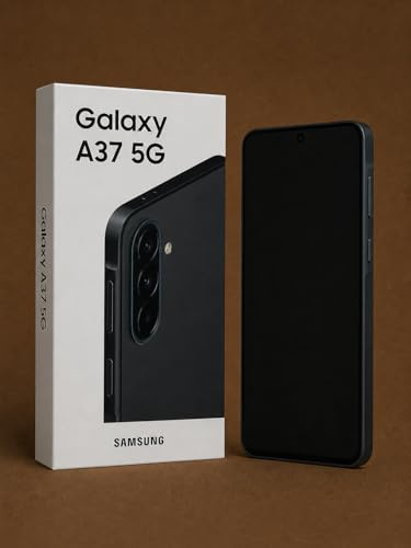 Samsung Galaxy A37 5G Smartphone 128GB Anthrazit 6,7 Super AMOLED 120Hz 6GB RAM EU Version