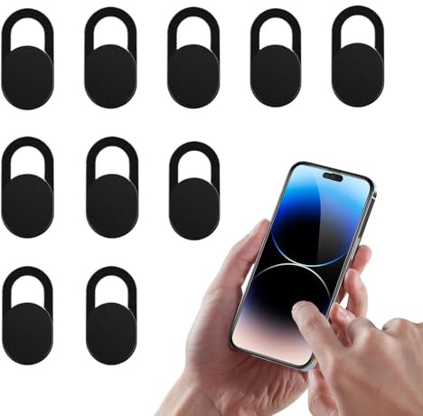 Copertura Scorrevole per Fotocamera del Telefono Dieci Adesivi Per Blocco