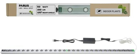 Parus by Venso Wall Spot 150cm, Abstrahlwinkel 120°, LED Wachstumslampe, Grow Light für Zimmerpflanzen und Grünpflanzen, Fassaden- und Wandbegrünung