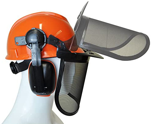The All NEW Professional Chainsaw & Forestry Safety Helmet & Full Visor