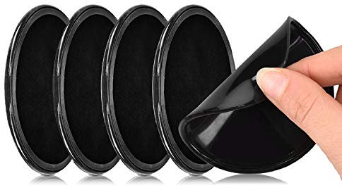 5 Pezzi Nano Gel Fixate Pad,Tappetino Antiscivolo in Silicone Riutilizzabile,Lavabile Adesivi Gel Doppia Faccia per Porta Cellulare Auto,GPS,Casa,Ufficio