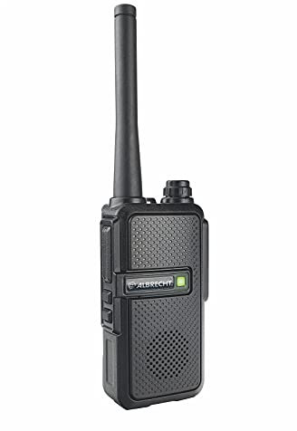 Albrecht Tectalk Worker 3 PMR446-Einzelfunkgerät, 29824, Robustes Walkie-Talkie für Baustelle, Security, Betrieb, Outdoor, Ink. Zubehör