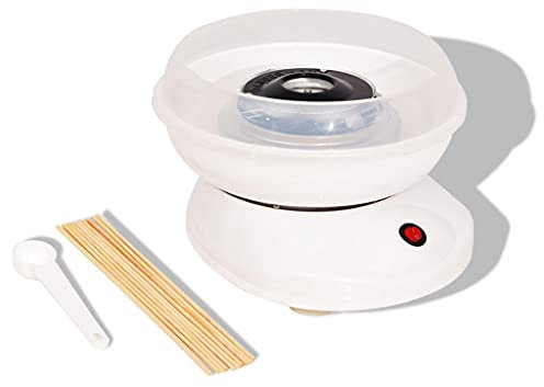 Kstyhome Macchina per Lo Zucchero Filato 480 W Bianca