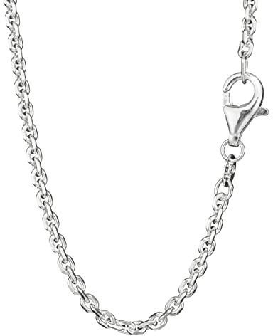 NKlaus Ankerkette ankerkette silber 925 2mm, für Damen, 925 Silber, 1 Stück