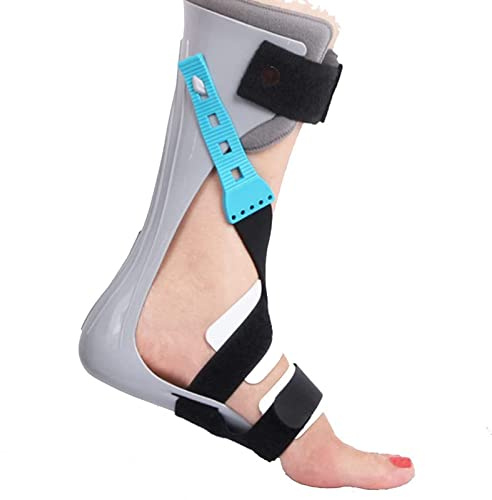 MXRFACTory Ortesis De Caída De Pie, Férula De Soporte para Pie Caído, Soporte para Ortesis De Pie Y Tobillo para Zapatos De Hemiplejía Esguince Estabilizador De Pie para Caminar,Right,XL
