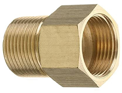 M22 15mm rosca macho a M22 14mm hembra adaptador métrico lavadora a presión latón