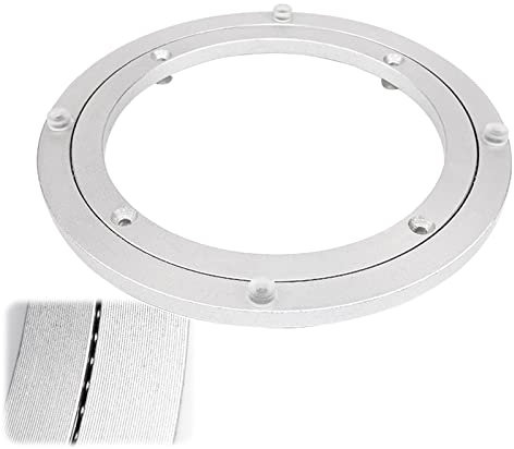 WORDFUN Aus Hochleistungsaluminiu Drehplatte Aus Aluminium 8 10 12 14 16 18 20 24 28 Zoll Für Esstisch TV Monitor Kaleidoskope Tischplatte Serving Messe-Displays Hause Restaurante